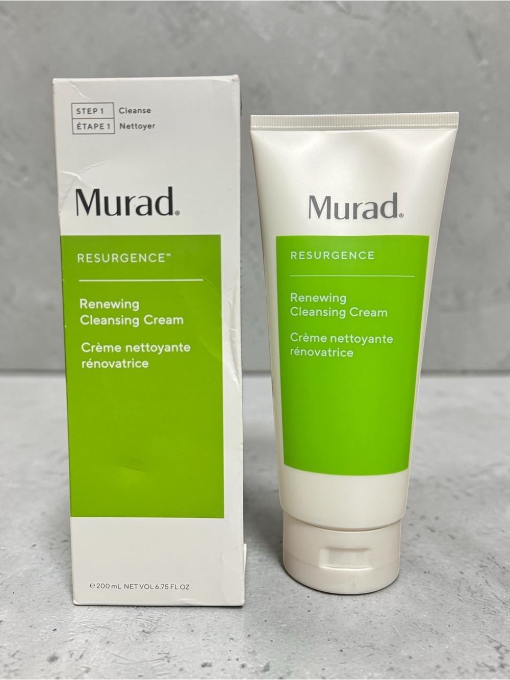 MURAD Resurgence Renewing Cleansing Cream 6.75oz/200ml NEW W/ BOX